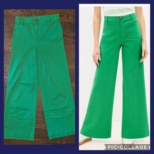 LOFT Palmer Wide Leg, Vibrant Green